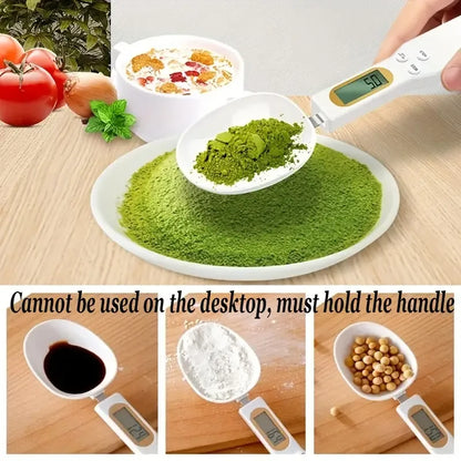 Mini Digital Spoon Scale — Electronic Kitchen Scale (0.1–500g)