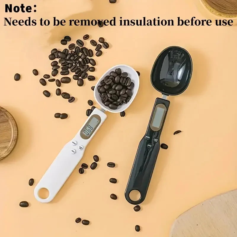 Mini Digital Spoon Scale — Electronic Kitchen Scale (0.1–500g)