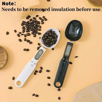 Mini Digital Spoon Scale — Electronic Kitchen Scale (0.1–500g)